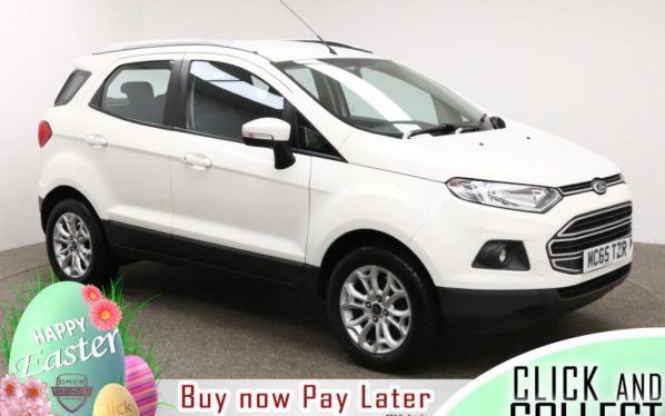 Used 2015 WHITE FORD ECOSPORT Hatchback 1.5 ZETEC 5d 110 BHP (reg. 2015-12-31) for sale in Manchester