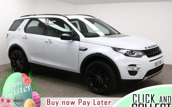 Used 2015 WHITE LAND ROVER DISCOVERY SPORT Estate 2.0 TD4 HSE LUXURY 5d AUTO 180 BHP (reg. 2015-06-23) for sale in Manchester