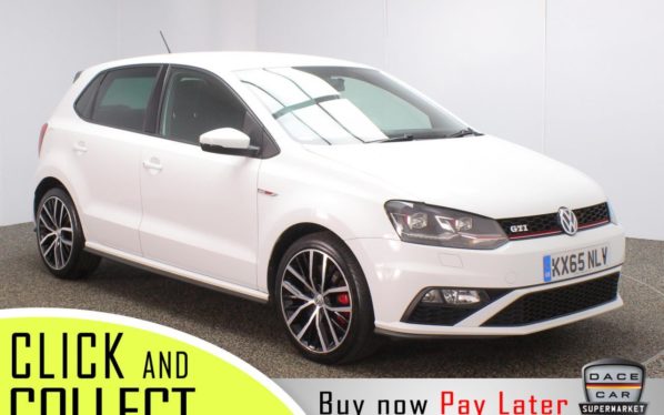 Used 2015 WHITE VOLKSWAGEN POLO Hatchback 1.8 GTI 5DR 189 BHP (reg. 2015-09-01) for sale in Stockport