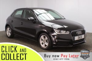 Used 2016 BLACK AUDI A1 Hatchback 1.6 SPORTBACK TDI SE 5DR 114 BHP + FREE 1 YEAR WARRANTY (reg. 2016-08-25) for sale in Stockport