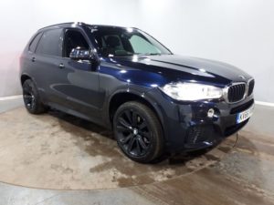 Used 2016 BLACK BMW X5 Estate 3.0 XDRIVE30D M SPORT 5d AUTO 255 BHP (reg. 2016-09-09) for sale in Manchester