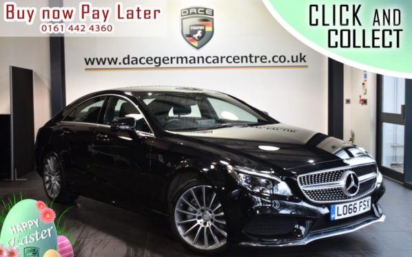 Used 2016 BLACK MERCEDES-BENZ CLS CLASS Coupe 3.0 CLS350 D AMG LINE 4DR AUTO 255 BHP (reg. 2016-11-30) for sale in Bolton