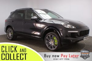 Used 2016 BLACK PORSCHE CAYENNE 4x4 3.0 S E-HYBRID PLATINUM EDITION TIPTRONIC S 5DR 1 OWNER AUTO 329 BHP (reg. 2016-12-17) for sale in Stockport