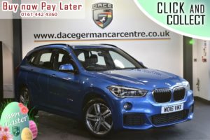 Used 2016 BLUE BMW X1 Estate 2.0 XDRIVE20D M SPORT 5DR 188 BHP (reg. 2016-06-23) for sale in Bolton