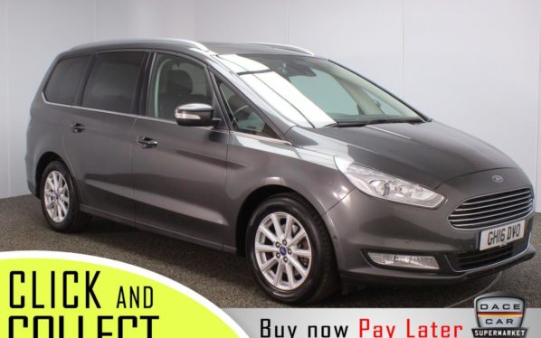 Used 2016 GREY FORD GALAXY MPV 2.0 TITANIUM X TDCI 5DR 1 OWNER AUTO 148 BHP (reg. 2016-08-30) for sale in Stockport