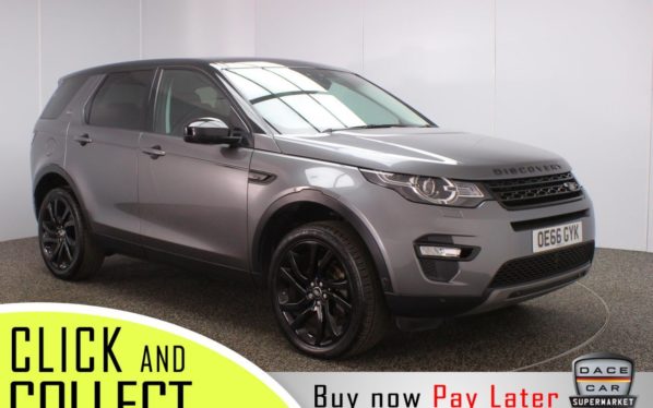 Used 2016 GREY LAND ROVER DISCOVERY SPORT 4x4 2.0 TD4 HSE LUXURY 5DR AUTO 180 BHP (reg. 2016-11-25) for sale in Stockport