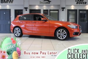 Used 2016 ORANGE BMW 1 SERIES Hatchback 2.0 120D SPORT 5d 188 BHP (reg. 2016-11-03) for sale in Hazel Grove