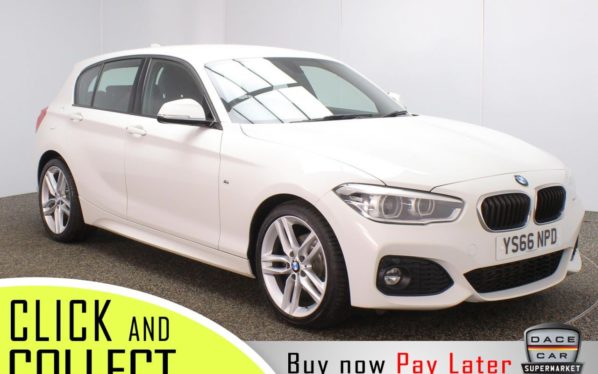 Used 2016 WHITE BMW 1 SERIES Hatchback 2.0 120D M SPORT 5DR 1 OWNER AUTO 188 BHP (reg. 2016-12-09) for sale in Stockport