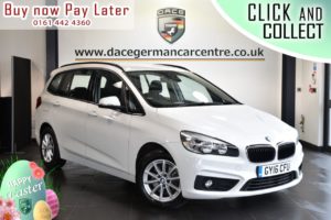 Used 2016 WHITE BMW 2 SERIES MPV 2.0 218D SE GRAN TOURER 5DR 148 BHP (reg. 2016-05-20) for sale in Bolton