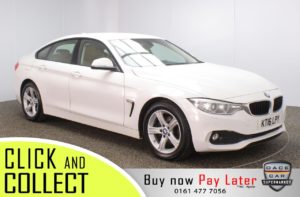 Used 2016 WHITE BMW 4 SERIES GRAN COUPE Coupe 2.0 418D SE GRAN COUPE 4DR 1 OWNER 148 BHP (reg. 2016-06-30) for sale in Stockport