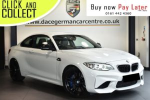 Used 2016 WHITE BMW M2 Coupe 3.0 2DR AUTO 365 BHP (reg. 2016-04-21) for sale in Bolton