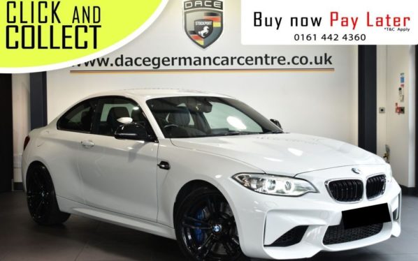 Used 2016 WHITE BMW M2 Coupe 3.0 2DR AUTO 365 BHP (reg. 2016-04-21) for sale in Bolton