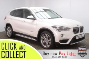 Used 2016 WHITE BMW X1 4x4 2.0 XDRIVE25D XLINE 5DR 1 OWNER AUTO 228 BHP (reg. 2016-09-20) for sale in Stockport