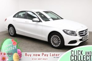 Used 2016 WHITE MERCEDES-BENZ C-CLASS Saloon 2.1 C220 D SE 4d 170 BHP (reg. 2016-06-24) for sale in Manchester