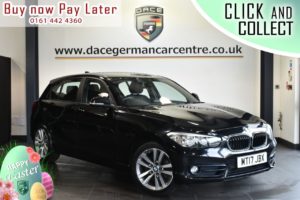 Used 2017 BLACK BMW 1 SERIES Hatchback 1.5 118I SPORT 5DR 134 BHP (reg. 2017-04-28) for sale in Bolton