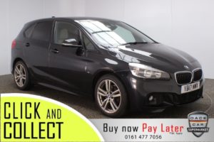 Used 2017 BLACK BMW 2 SERIES ACTIVE TOURER Hatchback 1.5 216D M SPORT ACTIVE TOURER 5DR + FREE 1 YEAR WARRANTY. (reg. 2017-04-28) for sale in Stockport