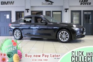 Used 2017 BLACK BMW 3 SERIES Saloon 2.0 316D SE 4d 114 BHP (reg. 2017-03-13) for sale in Hazel Grove