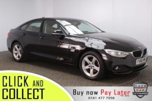 Used 2017 BLACK BMW 4 SERIES GRAN COUPE Coupe 2.0 420I SE GRAN COUPE 4DR 1 OWNER AUTO 181 BHP (reg. 2017-01-16) for sale in Stockport