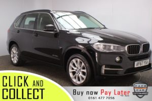 Used 2017 BLACK BMW X5 Estate 2.0 SDRIVE25D SE 5DR 1 OWNER AUTO 7 SEATS 231 BHP (reg. 2017-11-02) for sale in Stockport