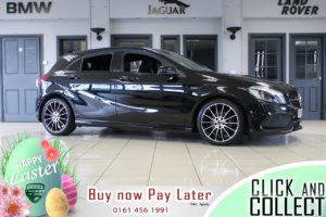 Used 2017 BLACK MERCEDES-BENZ A-CLASS Hatchback 1.6 A 160 WHITEART 5d 102 BHP (reg. 2017-10-23) for sale in Hazel Grove