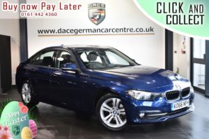 Used 2017 BLUE BMW 3 SERIES Saloon 2.0 320D ED SPORT 4DR 161 BHP (reg. 2017-02-06) for sale in Bolton