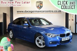 Used 2017 BLUE BMW 3 SERIES Saloon 2.0 320I M SPORT 4DR AUTO 181 BHP (reg. 2017-12-31) for sale in Bolton