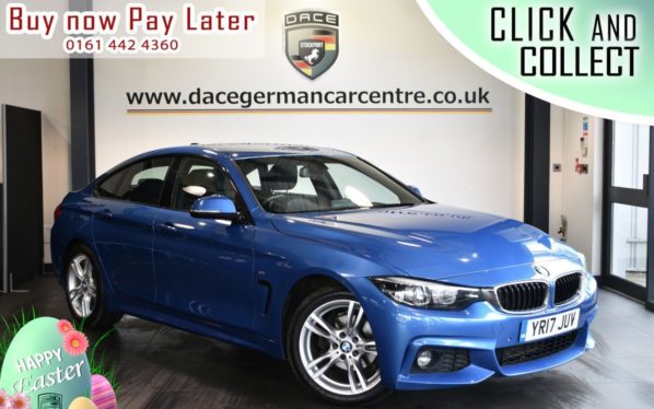 Used 2017 BLUE BMW 4 SERIES Coupe 2.0 420D M SPORT GRAN COUPE 4DR 188 BHP (reg. 2017-05-12) for sale in Bolton