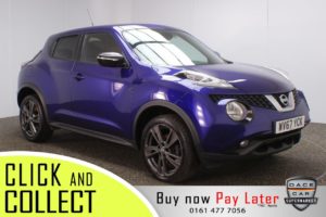 Used 2017 BLUE NISSAN JUKE Hatchback 1.5 N-CONNECTA DCI 5DR 1 OWNER 110 BHP (reg. 2017-10-11) for sale in Stockport