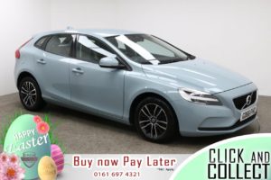 Used 2017 BLUE VOLVO V40 Hatchback 2.0 D2 MOMENTUM 5d 118 BHP (reg. 2017-01-03) for sale in Manchester