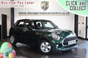 Used 2017 GREEN MINI HATCH COOPER Hatchback 1.5 COOPER 5DR 134 BHP (reg. 2017-11-30) for sale in Bolton