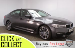 Used 2017 GREY BMW 5 SERIES Saloon 2.0 530E M SPORT 4DR AUTO 249 BHP (reg. 2017-09-01) for sale in Stockport