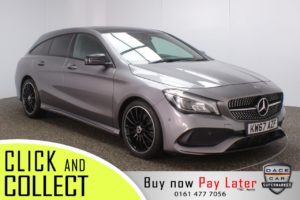 Used 2017 GREY MERCEDES-BENZ CLA Estate 2.1 CLA 220 D AMG LINE 5DR 1 OWNER AUTO 174 BHP (reg. 2017-12-22) for sale in Stockport