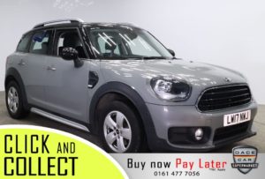 Used 2017 GREY MINI COUNTRYMAN Hatchback 1.5 COOPER 5DR 1 OWNER 134 BHP (reg. 2017-06-29) for sale in Stockport