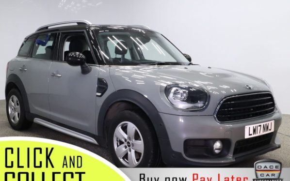Used 2017 GREY MINI COUNTRYMAN Hatchback 1.5 COOPER 5DR 1 OWNER 134 BHP (reg. 2017-06-29) for sale in Stockport