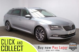 Used 2017 GREY SKODA SUPERB Estate 2.0 LAURIN AND KLEMENT TDI DSG 5DR 1 OWNER AUTO 148 BHP (reg. 2017-01-05) for sale in Stockport