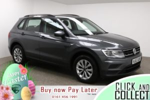 Used 2017 GREY VOLKSWAGEN TIGUAN 4x4 2.0 S TDI BLUEMOTION TECHNOLOGY 5d 114 BHP (reg. 2017-12-07) for sale in Manchester
