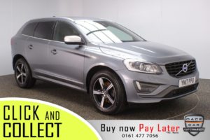 Used 2017 GREY VOLVO XC60 SUV 2.0 D4 R-DESIGN LUX NAV 5DR 1 OWNER 188 BHP (reg. 2017-03-30) for sale in Stockport