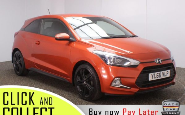 Used 2017 ORANGE HYUNDAI I20 Coupe 1.2 MPI SPORT 3DR 1 OWNER 83 BHP (reg. 2017-01-12) for sale in Stockport