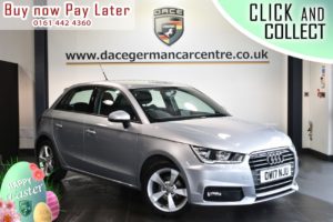 Used 2017 SILVER AUDI A1 Hatchback 1.0 SPORTBACK TFSI SPORT AUTO 5DR 93 BHP (reg. 2017-06-30) for sale in Bolton