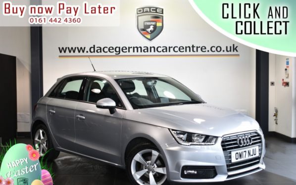 Used 2017 SILVER AUDI A1 Hatchback 1.0 SPORTBACK TFSI SPORT AUTO 5DR 93 BHP (reg. 2017-06-30) for sale in Bolton
