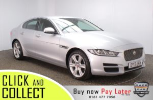 Used 2017 SILVER JAGUAR XE Saloon 2.0 PORTFOLIO 4DR AUTO 178 BHP (reg. 2017-03-08) for sale in Stockport