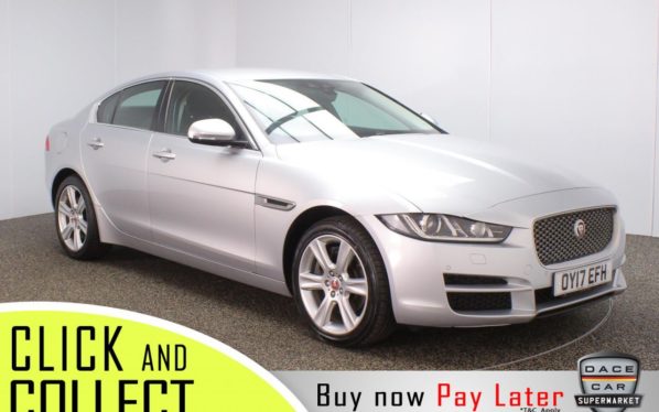 Used 2017 SILVER JAGUAR XE Saloon 2.0 PORTFOLIO 4DR AUTO 178 BHP (reg. 2017-03-08) for sale in Stockport