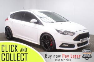 Used 2017 WHITE FORD FOCUS Hatchback 2.0 ST-3 TDCI 5DR 1 OWNER AUTO 1 OWNER 183 BHP (reg. 2017-06-20) for sale in Stockport