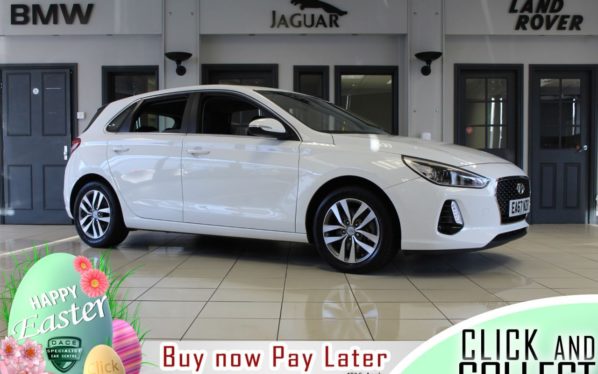 Used 2017 WHITE HYUNDAI I30 Hatchback 1.0 T-GDI SE NAV 5d 118 BHP (reg. 2017-10-31) for sale in Hazel Grove