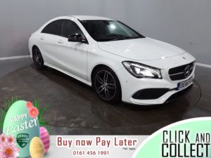 Used 2017 WHITE MERCEDES-BENZ CLA Coupe 2.1 CLA 200 D AMG LINE 4d 134 BHP (reg. 2017-01-12) for sale in Hazel Grove