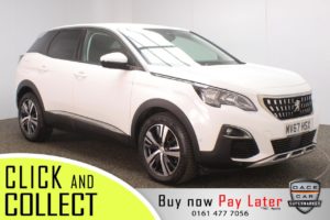 Used 2017 WHITE PEUGEOT 3008 Hatchback 1.2 PURETECH S/S ALLURE 5DR 1 OWNER 130 BHP (reg. 2017-09-04) for sale in Stockport