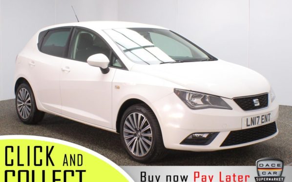 Used 2017 WHITE SEAT IBIZA Hatchback 1.2 TSI SE TECHNOLOGY 5DR 1 OWNER 89 BHP (reg. 2017-06-26) for sale in Stockport