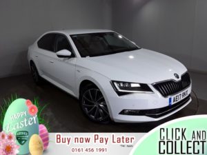 Used 2017 WHITE SKODA SUPERB Hatchback 2.0 LAURIN AND KLEMENT TDI 5d 188 BHP (reg. 2017-03-16) for sale in Hazel Grove