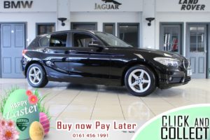 Used 2018 BLACK BMW 1 SERIES Hatchback 1.5 118I SE 5d 134 BHP (reg. 2018-01-31) for sale in Hazel Grove