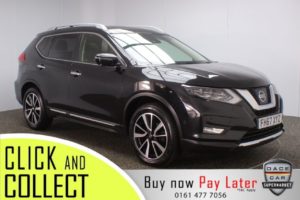 Used 2018 BLACK NISSAN X-TRAIL Estate 1.6 DCI TEKNA XTRONIC 5DR 1 OWNER AUTO 130 BHP (reg. 2018-01-16) for sale in Stockport